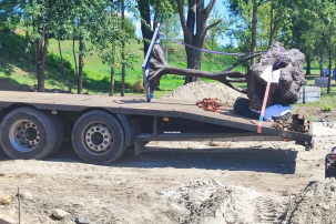 Памятный знак откроют в Брестской крепости 28 июля. Его уже монтируют