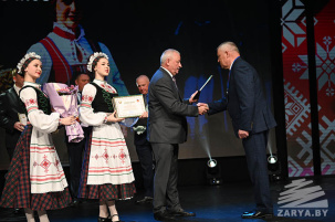 В Ивацевичах чествовали победителей ежегодного областного соревнования за достижение высоких показателей в производстве продукции животноводства