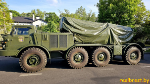 Узнали, какая военная техника участвовала в параде в Бресте в честь 80-летия Великой Победы
