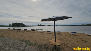 Нашли, где в Беларуси находится пляж с видом на дворец