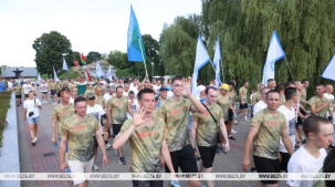 Белорусско-российский "Марш Победы" финишировал в Брестской крепости