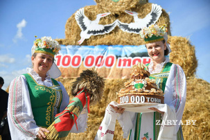 Барановичский район достиг 100-тысячного рубежа по намолоту зерновых и зернобобовых