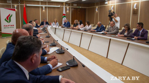 Председатель Белорусской партии «Белая Русь» Ольга Чемоданова посетила Брест