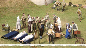 Военно-историческую реконструкцию "Непокоренная твердыня" воссоздали в Бресте