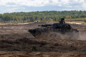 Литва проводит военные учения у границы с Беларусью