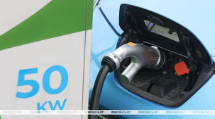 Почти десять электрозарядных станций установили в Бресте в этом году