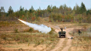 Военнослужащие на учении "Запад-2025" отрабатывают отражение атак с воздуха