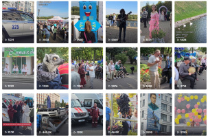 Театрализованное шествие, гигантская еда, пиротехническое шоу — День города Гомель