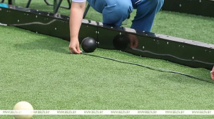 Развивая идею инклюзивности. В Бресте открыли площадку по бочче-спорту