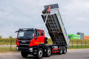 С сервисным пакетом. В Беларуси появился новый дистрибьютор грузовиков SANY