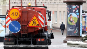 Более 70 специальных коммунальных машин готовы выйти на улицы Бреста в гололед и снег