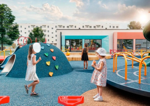 Вот такой симпатичный детский сад все-таки построят по ул. Жукова в Бресте