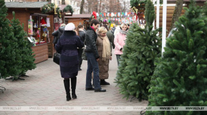 Предновогодние ярмарки в Бресте откроются 1 декабря. Домики в этом году перекрасят в белый цвет