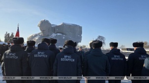 46 новобранцев МЧС приняли присягу в Брестской крепости