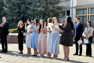 В Брестском государственном университете имени А.С. Пушкина прозвучали первые аккорды фестиваля «Студенческая весна – 2026»