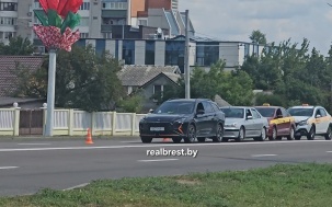 В ГАИ рассказали как собрался "паровозик" на Московской