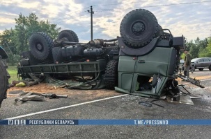 Двое белорусских военных погибли в ДТП: один из них срочник