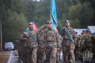 Совместные белорусско-казахстанские учения торжественно открыли на полигоне Брестский