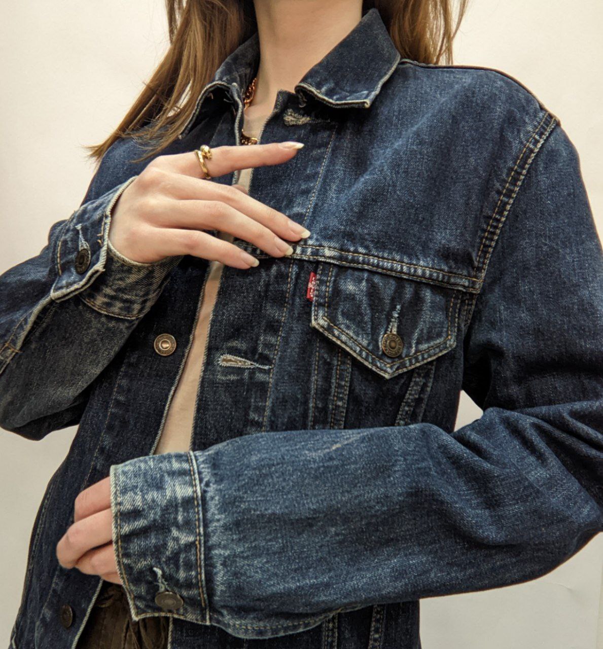 джинсовая одежда из секонда