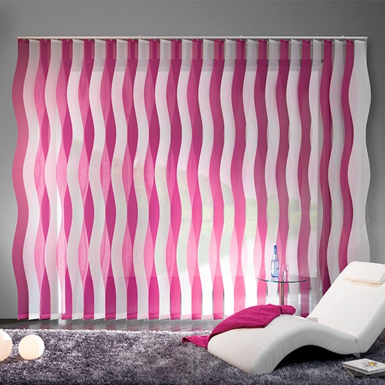 вертикальные пластиковые Волной 