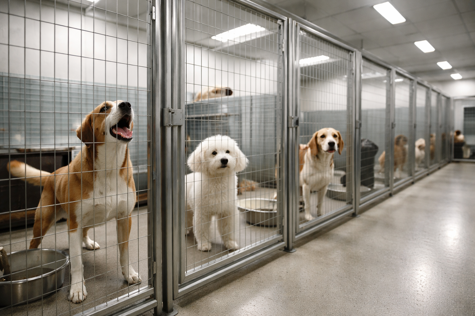 Животные в вольере