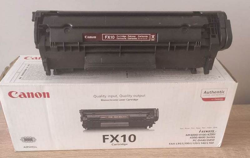 Лазерный картридж Canon FX10 в мастерской BIG-Буча