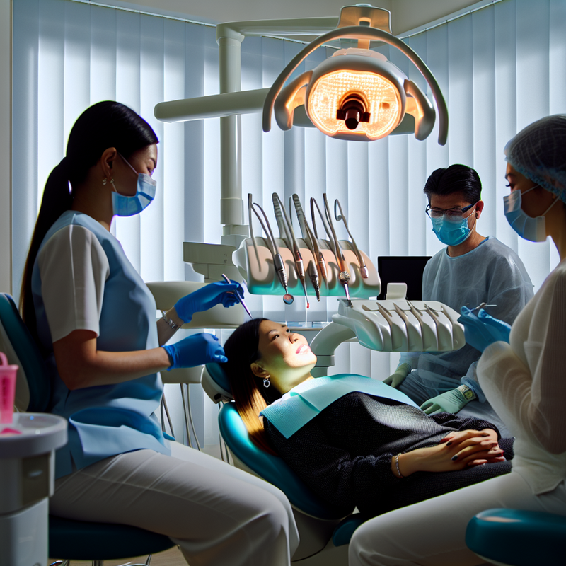 Скуловая имплантация: на приёме у стоматолога-имплантолога, современный кабинет, установка импланта